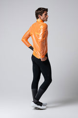 Chaqueta Ligera Impermeable Pluvia Unisex Blazing Orange