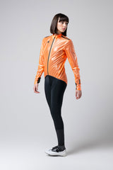 Chaqueta Ligera Impermeable Pluvia Unisex Blazing Orange
