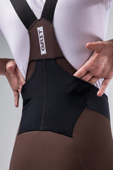 Bib Short Grit Hombre Cocoa