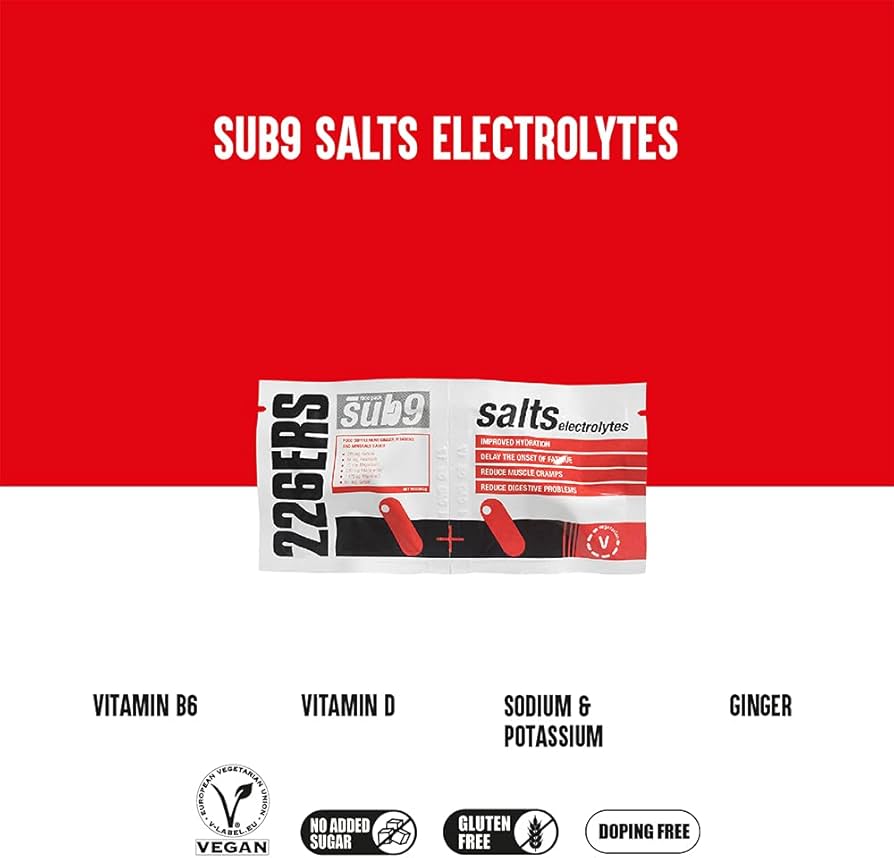 Sub 9 Salts Electrolytes Duplo Caja con 40 Unidades