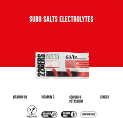 Sub 9 Salts Electrolytes Duplo Caja con 40 Unidades