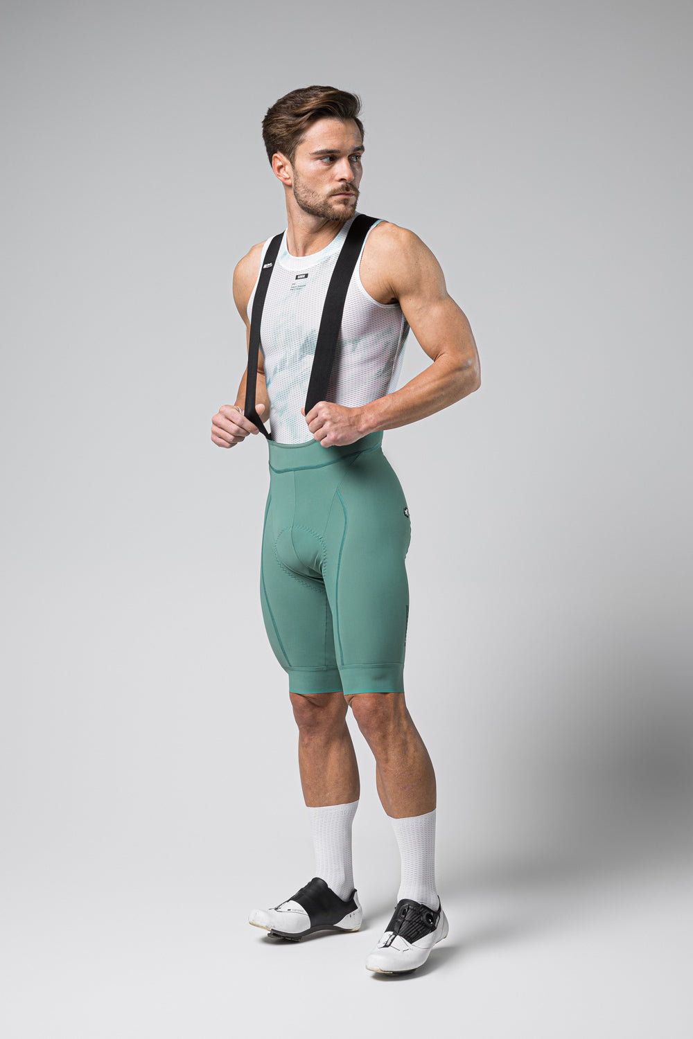 Bib Short Matt 2.0 Hedge Green Hombre K10