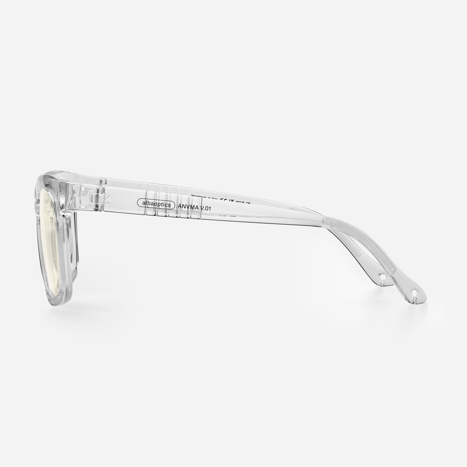 Lentes Alba Optics Anvma V1 Crystal Glossy