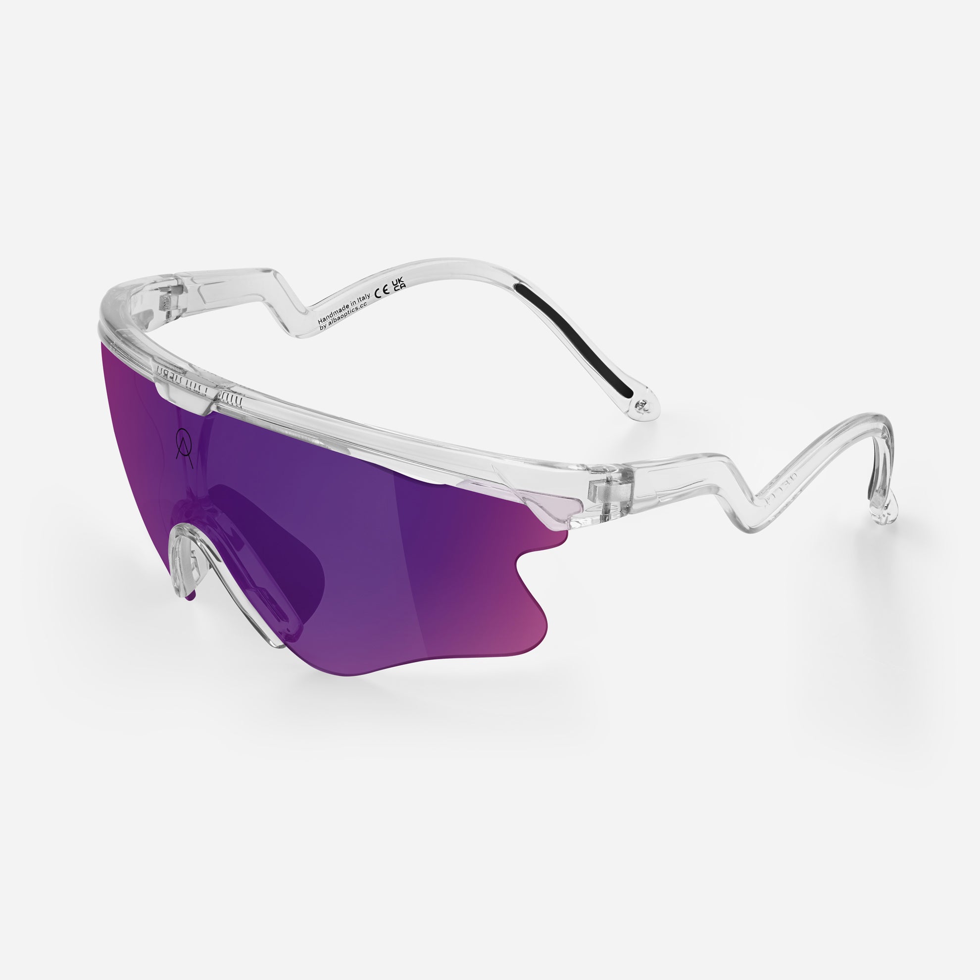 Lentes Alba Optics Delta Crystal Glossy Lei Plasma