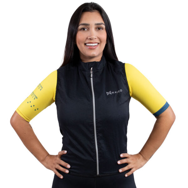 Chaleco Unisex Nairo Rompe Vientos Negro