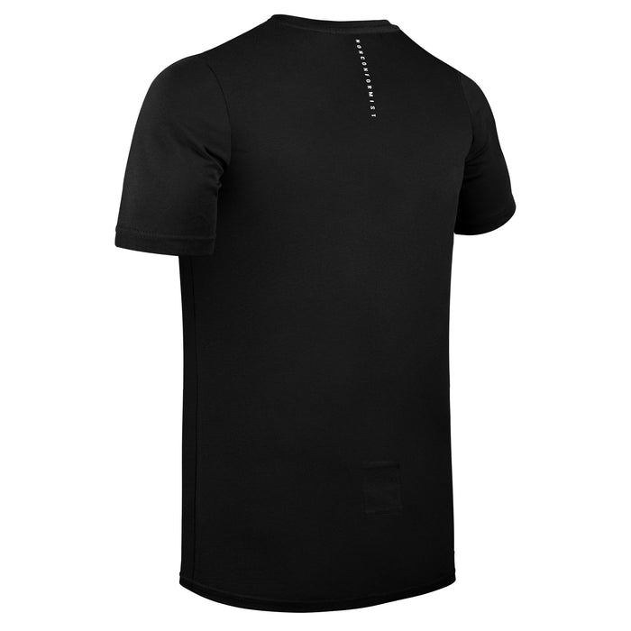 Camiseta Casual Hombre Manga Corta After Ride Overlines Black