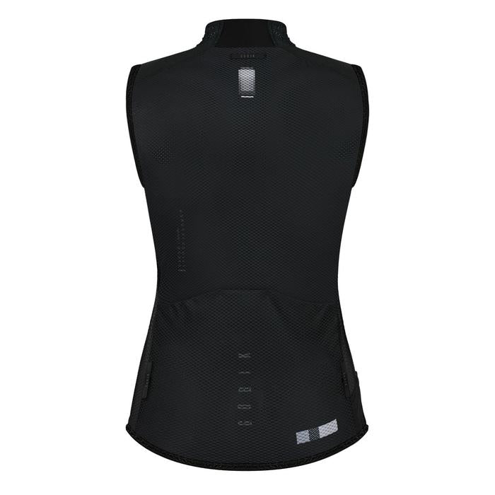 Chaleco Rompe Vientos Mujer Plus Black Lead